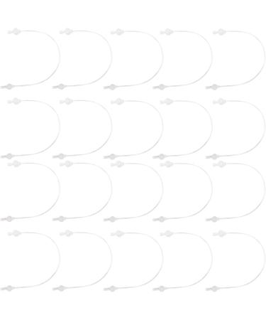 Bibs 20 Pieces Disposable Bib Holder Comfortable and Durable Safe for Care (White) - Buy Online on GoSupps.com