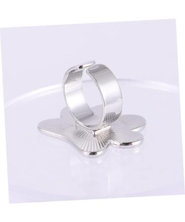  TOVINANNA 4 Piece Palette of Rings Palette Nail Polish Mixing Mini Ring Tray Red Mixing Tray for Nail Shop Rings Nail Colour Plate - Buy Online on GoSupps.com