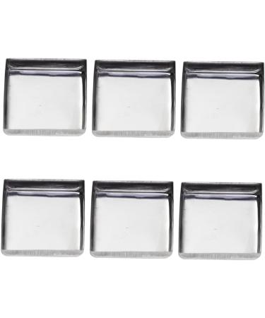 FOMIYES 120 Pcs Square Magnets Metal Pans for Eyeshadow Watercolor Plate Set Plate Tinplate Mx2pcs As Shownx2pcs - Buy Online on GoSupps.com