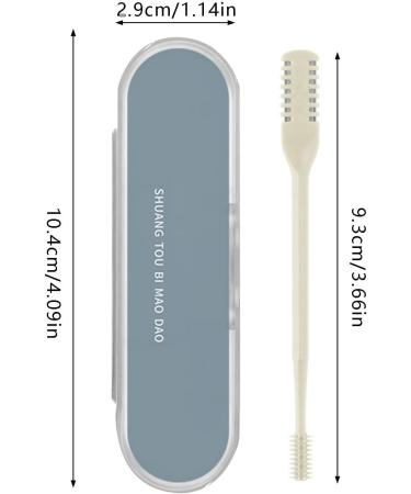 Upgraded Nostril Hair Remover Tool Portable Nasal Hair Cutter 360 Degree Rotating Double Head Nose Hair Trimmer Manual Nose Hair Trimmer for Women Men 3pcs-green - Buy Online on GoSupps.com