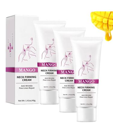 EXQST Mango Neck Firming Cream Mango Neck Firming Regenerating Cream Anti-aging firms sagging skin and reduces wrinkles