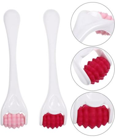 Minkissy Mini Facial Scooter - Silicone Eye Roller & Facial Massager for Skin Care | Relieve Eye Swelling Fine Lines & More (4 Pieces) - Buy Online on GoSupps.com