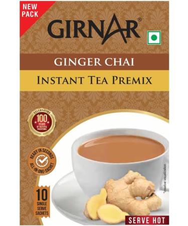 Indianstore24 Girnar Ginger Tee (10 Beutel) Premix - Buy Online on GoSupps.com