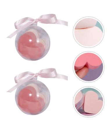 Buy Beaupretty Round Makeup Sponge Set - 4pcs Heart Puff Powder Puffs for Flawless Makeup & Easy Cleaning | International Shipping Available - Buy Online on GoSupps.com