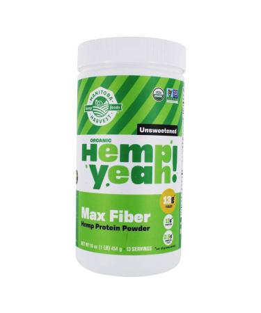 Manitoba Harvest Hemp Prtn Pwdr Pro Fiber Org