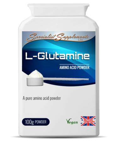 Specialist Supplements L-Glutamine Amino Acid Powder 100g