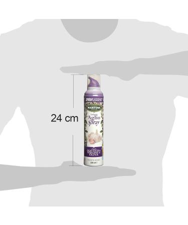  Italian Gourmet E.R. SPRAYLEGGERO Pack of 6 bottles of extra virgin olive oil flavored with garlic 250 ml thanks to the practical sprayer you can save up to 90% of the oil + gourmet Italian polpa 400 g - Buy Online on GoSupps.com