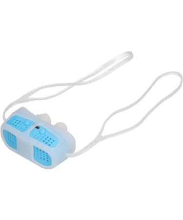 Snore No More Portable Electric Anti-Snoring Device - Blue - Recyclable Sleep Solution - Buy Online on GoSupps.com