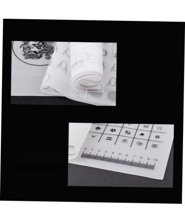 Beaupretty Nail Tools Accessories art transfer tool Salon Manicure tool Sticker Guide tools art mat stamp plate art stamping mats decorations accessories art tool coloring Tools Manicure Mat 40.5*30.5cm As Shown - Buy Online on GoSupps.com
