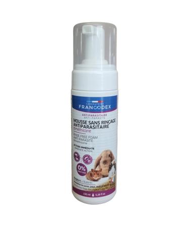 Francodex - Antiparasitic dimethicone leave-in mousse for rodents 150ML