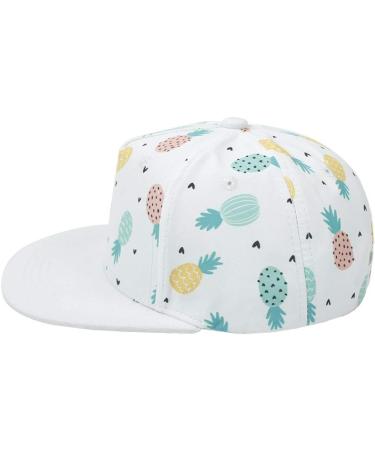 XYIYI Kids Baby Baseball Cap - Adjustable Cotton Sun Hat for 2-4 Years - Pineapple Design - Buy Online on GoSupps.com