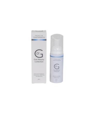Dr. G Oral Beauty Fluoride Foaming Toothpaste - Enamel Strengthening Teeth Whitening Fresh Breath - Complete Oral Care Plaque & Cavity Protection Dental Health Care -Mint Flavor 50ml
