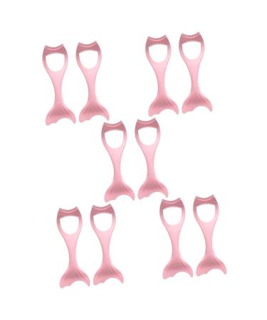 Ipetboom 10 Pcs Mascara Brush Eyeshadow Eyeliner Pencil Lash Tool Eyelash Makeup Aids Cosmetic Blindfold Miss