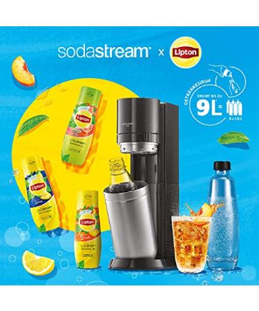 Sodastream Sirup Lipton Ice Tea Peach - 1x 440ml Bottle for 9 Liters of Fresh Drink - Quick & Easy Preparation - Buy Online on GoSupps.com