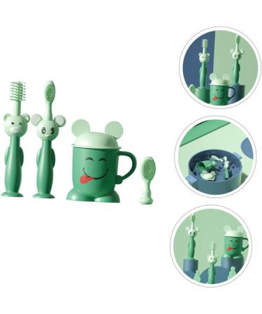 Tovinanna 1 Set Toothbrush Set | Oral Care & Baby Training Toothbrush for Children - Soft Bristles - Buy Online on GoSupps.com