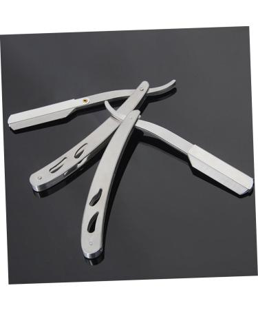 Minkissy Stainless Steel Vintage Razor for Men - Durable Inoxlm Tool with Holder - Buy Online on GoSupps.com