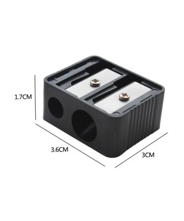 Premium Eyeliner Sharpener - Double Holes Cosmetic Pencil Sharpener for Eyebrow & Lip Liner | Buy Internationally - Buy Online on GoSupps.com