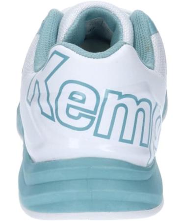 Buy Kempa Unisex Attack Three 2.0 W Game Changer Handball Shoes - White Aqua EU 39.5 | International Shipping Available - Buy Online on GoSupps.com