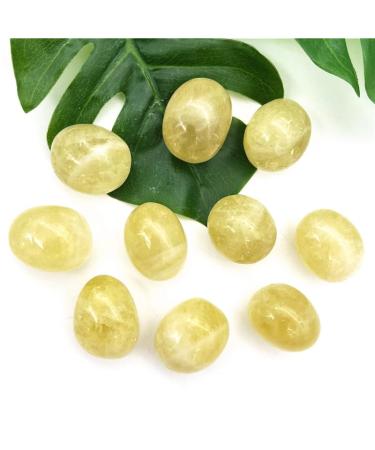 100g Natural Lemon Citrine Crystal Tumbled Bulk Specime Gemstones Gem Natural Stones and Crystals Stone Mineral Specimen