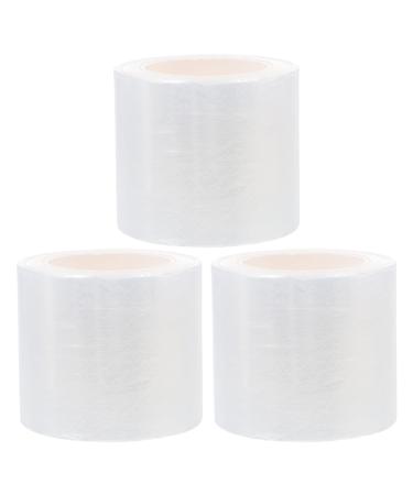 MILISTEN Transparency Film 3 Pcs Disposable Eyebrow Plastic Wrap Film For Professional Eyebrow Lips Permanent Make Up Supplies Wrap Cover Tape Roll Use Transparent Transparent Film Dressing