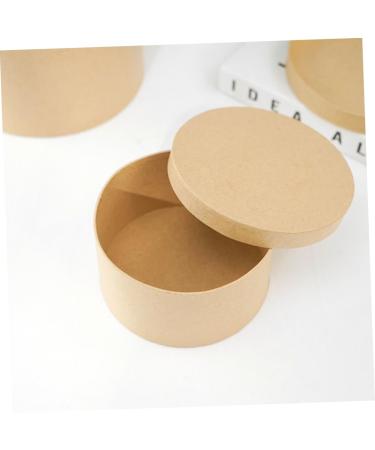 Alipis Box Dessert Containers with Lids Holder Perfume Carton Light Brown 12.5x12.5cm - Buy Online on GoSupps.com