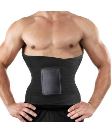 Back support waist belt spine men and women belts breathable lumbar spine corset supports Svart XL