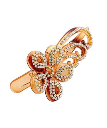 Haarschmuck Haarklammer Haarklemme Haarspange Strass Bl te Klammer Spange Hair