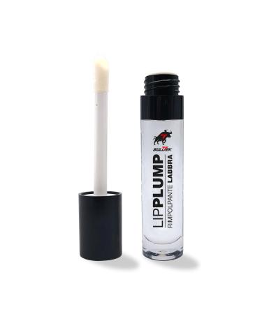 BullTek Lip Plumper Lip Gloss - Clear Lip Gloss with Plumping Treatment - Natural Volumising Effect - Increases Volume Plump Your Lips - Emollient Nutritive Antioxidant