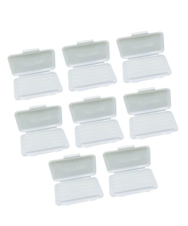 Pack of 10 dental care orthodontic wax for braces wearers orthodontic wax strips (tasteless white)