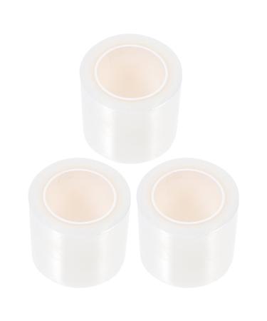 ABOOFAN Lot de 3 Films Plastiques Transparents 42mm 200m tirables Protecteurs Adh sifs pour Sourcils et L vres Usage Professionnel Salon de Tatouage