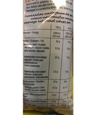  Lay's Lays Holland Super Chips 'Natural' 20 x 40g (Riffel Chips) - Buy Online on GoSupps.com
