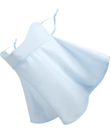 Fangz Sun Face Shield | UV Protection & Cooling Facial Cover | Breathable Summer Face Protection with Ear Loops - Blue - Buy Online on GoSupps.com