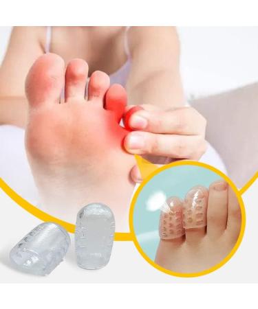 Silicone Toe Guards - Small Toe Protective Covers | 4 PCS Set for Callus and Corn Prevention - Buy Online on GoSupps.com