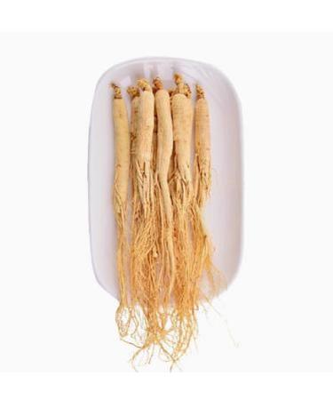 250g Asian Panax Korean White Ginseng Root China Herbal Tea Whole Ren shen roots