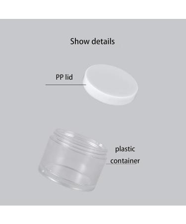 100pcs 5ml Small Clear Sample Jars with Lids - Empty Container Pots for Travel & DIY Projects | International Shipping Available - Buy Online on GoSupps.com