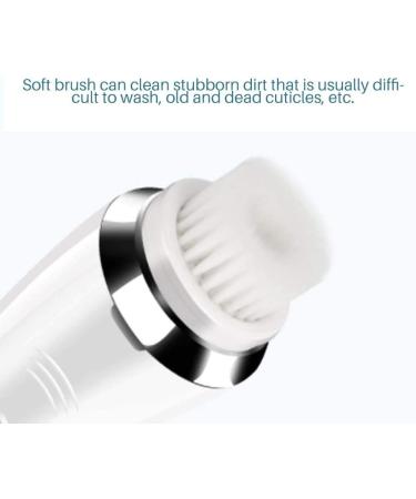Facial Cleansing Brush Electric Facial Cleansing Brush Waterproof Electric Spin Facial Brush Waterproof Skin Massager with 4 Brush Heads for Body - Buy Online on GoSupps.com