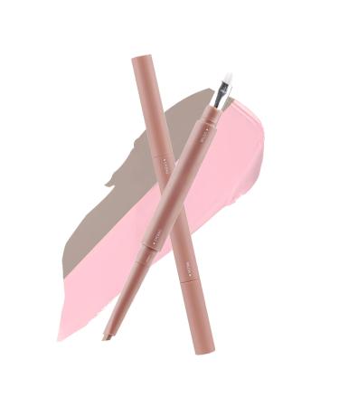 laxreheye Highlighter bar for dark circles - Two-tone highlighter with inner edge 2.5g concealer for dark circles and eyeshadow for women face travel youth girls parties
