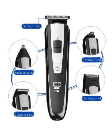 Professional Hair Clippers & Grooming Kit for Men - Electric Trimmer Beard & Body Groomer - Buy Online on GoSupps.com