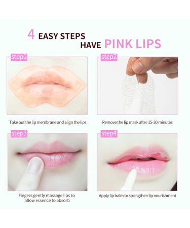 VERONNI Clear Lip Mask - 30 Patch Set for Hydrating and Plumping Dry Lips - Buy Online on GoSupps.com