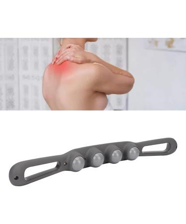 Ververt Touch Massage Roller Stick - 360 Muscle Relief for Shoulders & Arms | Gray Lymphatic Drainage Tool - Buy Online on GoSupps.com