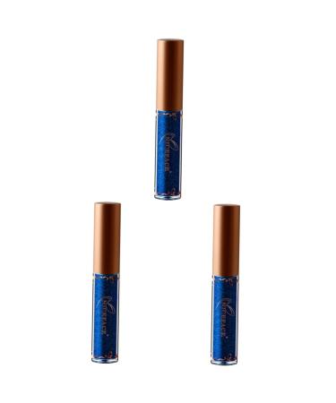 Beavorty 3pcs Waterproof Eyeliner Flash Suit Waterproof Suit Liquid Women Eyeliner Set Highlight Miss Shimmer 1 count (Pack of 1) As Shownx3pcs