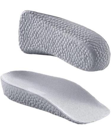 Elevated Insole for Men & Women - Comfort & Breathability - 3.5cm Thick Cushion Half Insole (Gray) | International Shipping - Buy Online on GoSupps.com