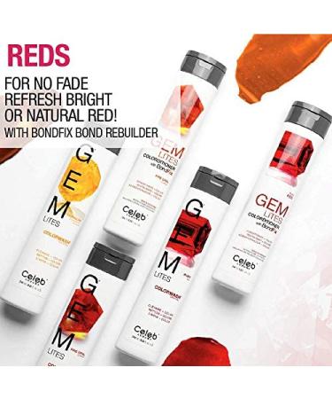 Gem Lites Ruby Red Colorditioner - Bondfix Rebuilder - Semi-Permanent Glaze for Red Tones - Buy Online on GoSupps.com