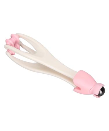 Finger Hand Massage Roller Finger Roller Tool Relieve Muscle Soreness Finger Massage Roller for Finger Relaxation (Pink)