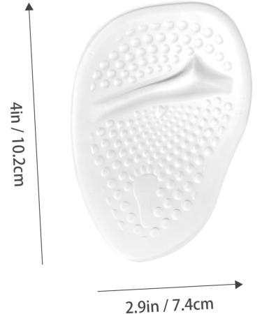 FRCOLOR 6 Pairs Silicone Forefoot Pads - High Heel Metatarsal Cushion for Women - Non-Slip Gel Foot Pads in Assorted Colors - Comfort & Support for All-Day Wear - Buy Online on GoSupps.com