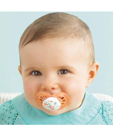 MAM Day & Night Skin Soft Silicone Pacifier Set (6-16 Months) - 4 Pacifiers + 2 Sterilized Transport Boxes - International Shipping Available - Buy Online on GoSupps.com