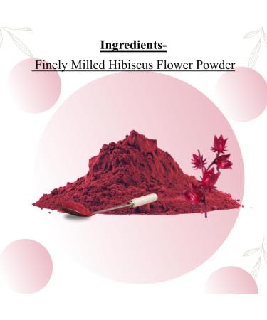 100% Pure Hibiscus Sabdariffa Flower Powder - 3.52Ounce / 100gram Pack of 1 - Buy Online on GoSupps.com