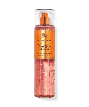 Bath & Body Works Together Weather Fine Fragrance Body Spray Mist 8 oz (Together Weather) Together Weather 8 Fl Oz (Pack of 1)