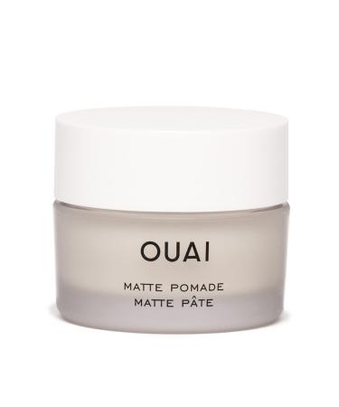 OUAI Matte Pomade. Add Hold, Texture and Separation for an Effortlessly Styled Piecey Look. Control Ends and Create a Matte Finish for Cool yet Casual Hair. Free from Parabens (1.7 oz)