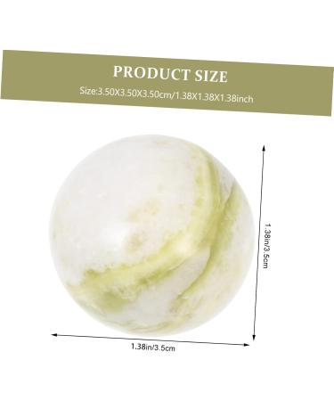 Solustre Gymnastics Massage Balls | Acupressure Fitness Balls for Daily Exercises & Relaxation | Handball Jade Gifts - Buy Online on GoSupps.com